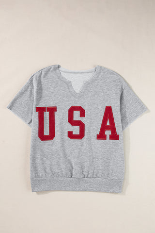USA Notched T-Shirt