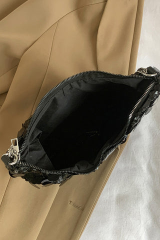 Sequin Chain Crossbody Bag -Ships 12/13