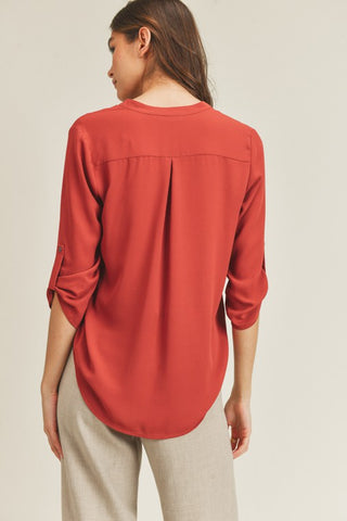 Lush V Neck Top