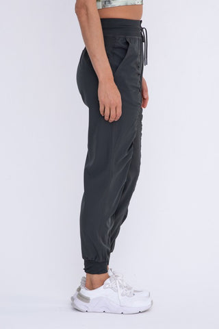 Mono B Ruched Front Active Joggers