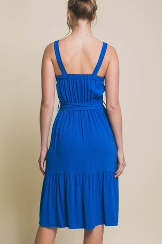 Amara Midi Linen Dress - 3 Colors