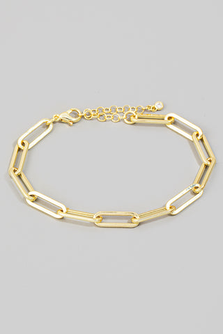 Oval Chain Bracelet