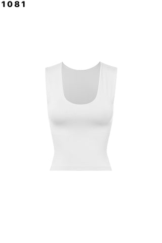 Dynamic Lined Wide Shoulder Tank - 2 Colors