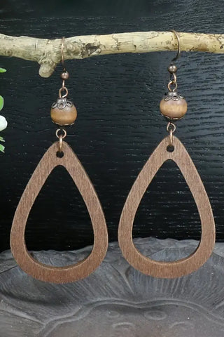 Tanny Wooden Earrings