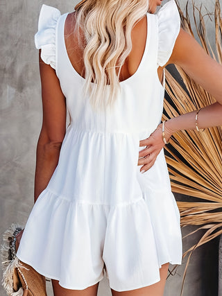 Reagan Ruffled Romper