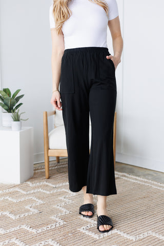 Linen Culotte Pants