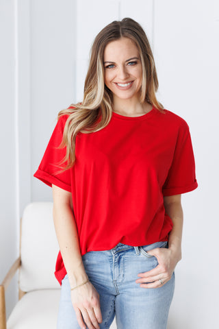 Doorbuster Casual Crew Neck Tee - 6 Colors