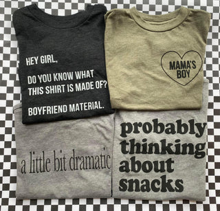 Kids- Mama's Boy Graphic Tee