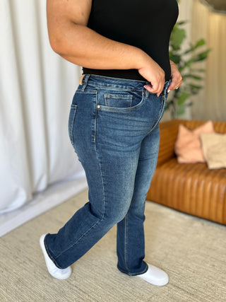 RFM Full Size High Rise Straight Tummy Control Jeans Judy Blue Dupe