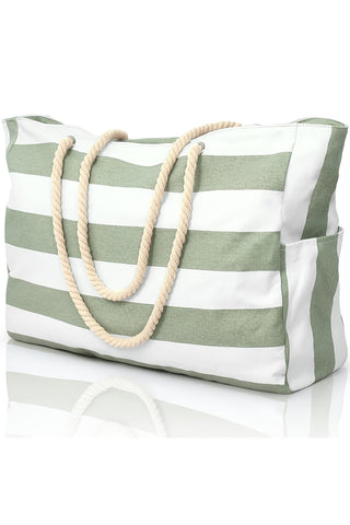 Striped Beach Bag -Restock