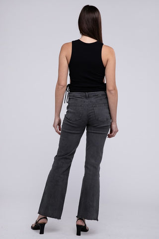 Zenana Acid Washed Wide Pants - 6 Colors