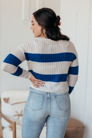 Keep It Stripe Knit Sweater - 2 Colors