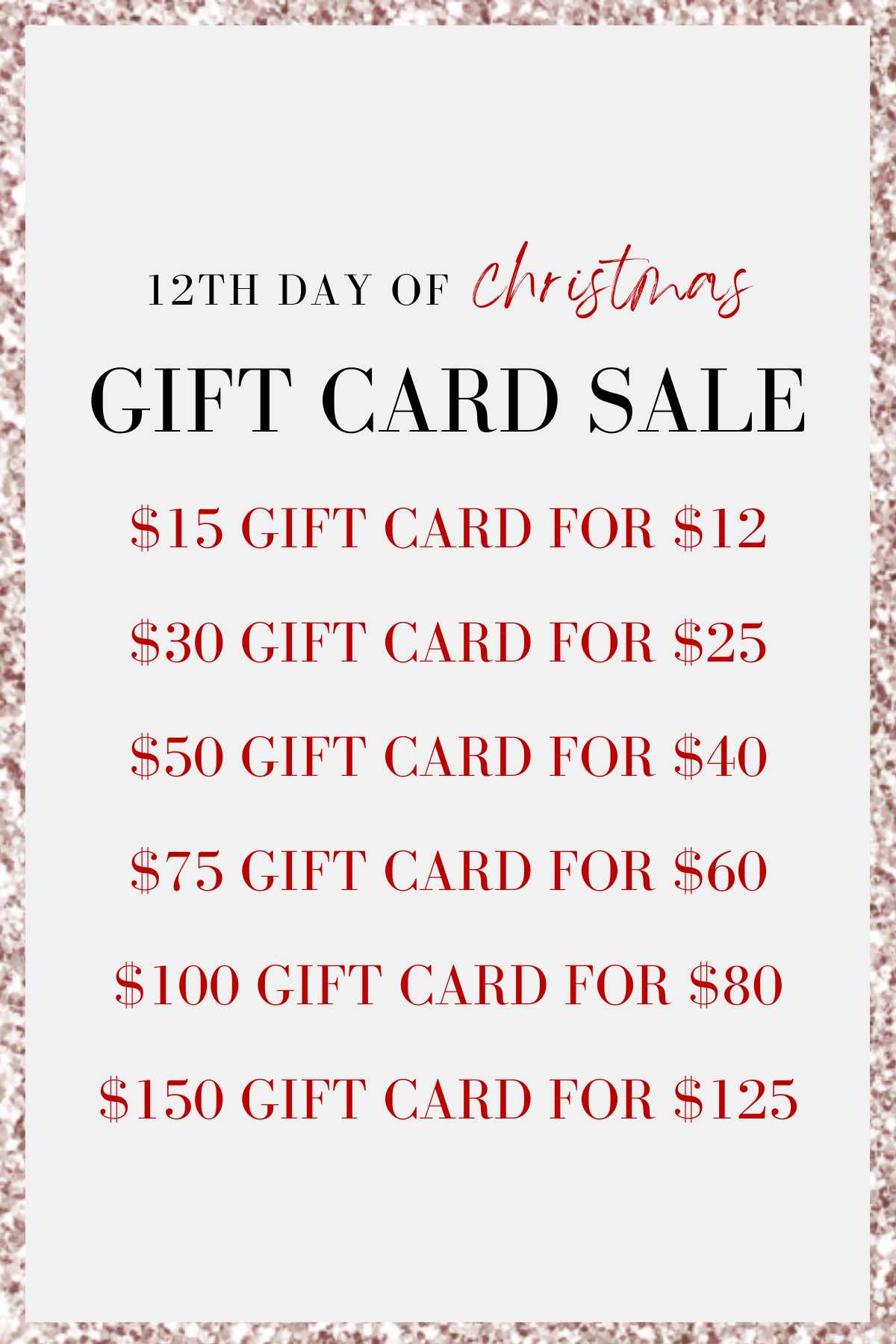 Gift Cards for sale
