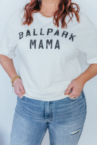 Oat Collective | Ballpark Mama Mineral Graphic Top