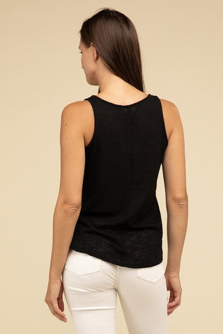 Zenana V Neck Sleeveless Cami Top