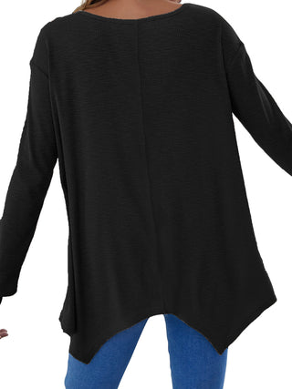 Farah  Size V-Neck Long Sleeve T-Shirt -Ships 9/20