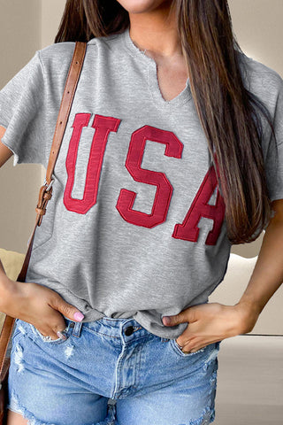 USA Notched T-Shirt