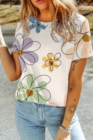 Retro Daisy Top