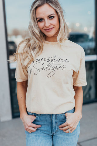 Oat Collective | Sunshine & Seltzers Mineral Graphic Tee