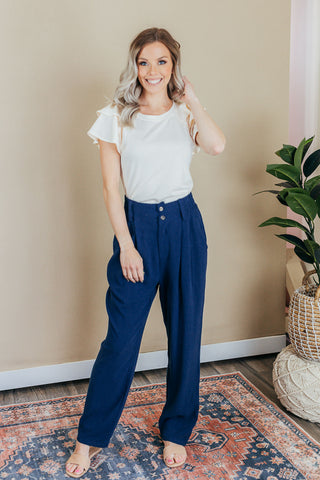 Take A Walk High Waisted Pants - 2 Colors