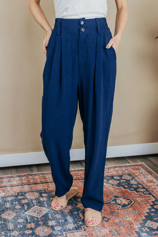 Take A Walk High Waisted Pants - 2 Colors