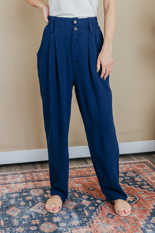 Take A Walk High Waisted Pants - 2 Colors