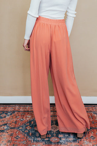 Play It Safe Wide Leg Pants - 2 Colors